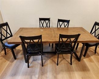 Pottery Barn Malcolm Extending Dining Table