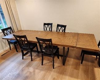 Pottery Barn Malcolm Extending Dining Table