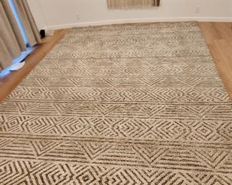 13'-6" x 9'-6" Feizy Colton Brown Rug -Model 8791F