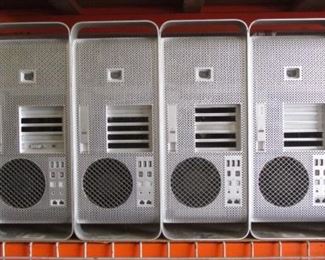 LOT OF 6 MAC PRO INCLUDING A1289 S/N H0219ODFUH, A1289 S/N H01311N2EUH, A1186 S/N G873406SU02, A1289 S/N H092831M8MC, A1289 S/N H003011520H, A1289 S/N H00271N120H