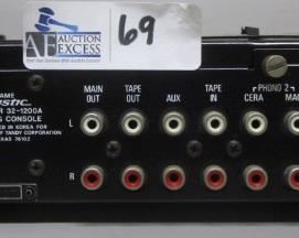 REALISTIC STEREO MIXNG CONSOLE MODEL 32-1200A