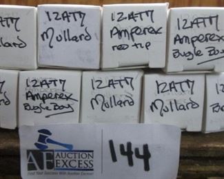 LOT OF 9 12AT7 TUBES