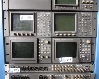 LOT OF 4 TEK SCOPES INCLUDING 1740A, WFM-601E, 764