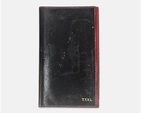 HERMES Vintage Checkbook Wallet