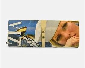 DELIL 1970's Vintage MOD Grazia Magazine Clutch Handbag