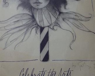 SIGNED SANTIAGO POSTER.