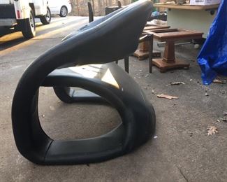 Black Vinyl chair