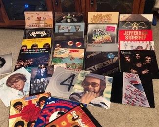 Over 100 vintage records!!!