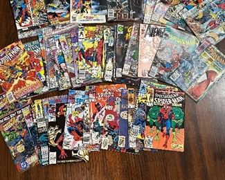 Assortment of vintage comic books