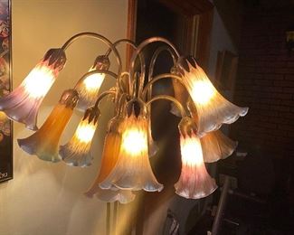 Vintage Lily Pad Floor Lamp