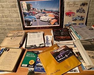Collectible Car Books and Magazines 