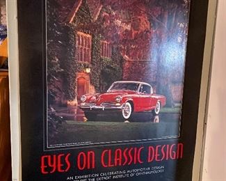 1995 “Eyes On Classic Design” Detroit Institute of Opthalmology
An Exhibition Celebrating Automotive Design 
Edsel & Eleanor Ford House
Gross Pointe Shores, MI