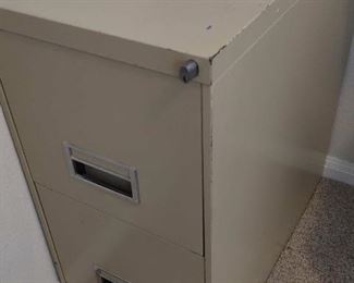 2 Drawer File Cabinet