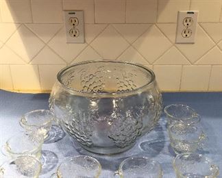 9 Pc Celebration Punch Set