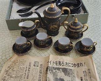 Asian Porcelain Tea Set And More