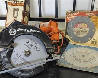 Black Decker Circular Saw Blades  Drill