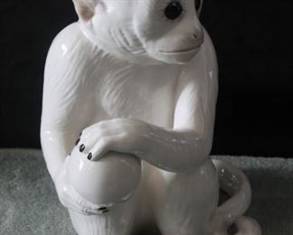 Elvis Presley owned one too.  Porcelain Monkey