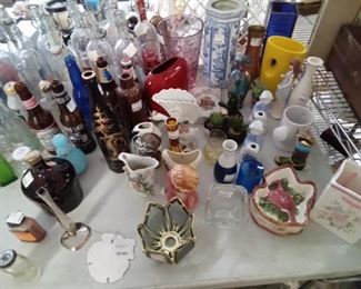 Bottles and  Vases