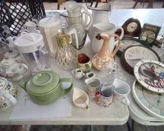 Pitchers and Tea Pots