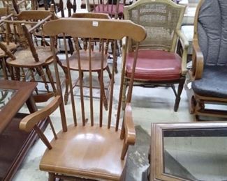 Many Antique & Vintage Wood Chairs