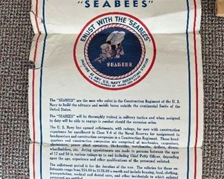 Join the Navy Seabees Poster