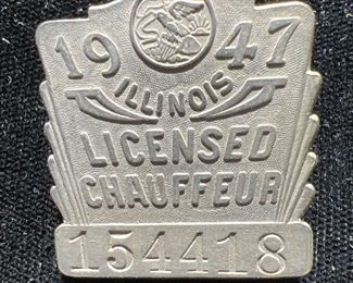 1947 Chauffeur License
