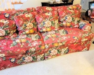 Floral Couch from Rich's Department Store. Oh it sits so nice!