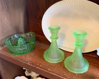 Uranium glass
