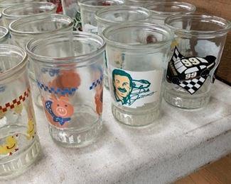 Vintage Jelly Jar Cups 