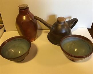 Blair Neerfield pottery this just a few pieces we have a lot more