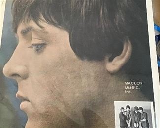 Sheet music Beatles 1968