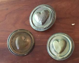 Civil war era bridle rosettes