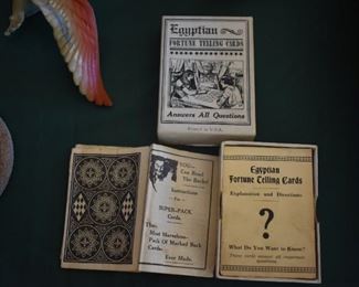 Egyptian Fortune Telling Cards in Like New Condition!