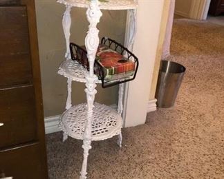 cast iron 3-tier stand