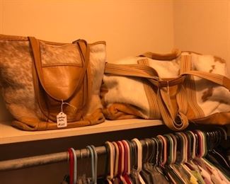 Leather/cowhide bags by Canoe