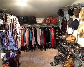 and a large closet boutique!