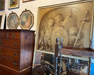 We have a wonderful collection of Trumeau mirrors or pier glass!