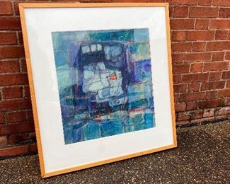 Original Betty Robinson Watercolor 

A graduate of Meredith College in Raleigh, North Carolina, she received advanced art training at the Chattanooga Art Institute, the Vermont Studio Center, and the University of Tennessee. She has received numerous awards in the South Carolina Watercolor Society, Tennessee Watercolor Society, and Kentucky Watercolor Society.  Her paintings are found in many museum and corporate collections.  