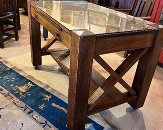 Mission Oak Desk