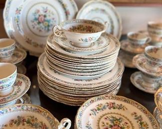 Large Set of Foley China Ming Rose
