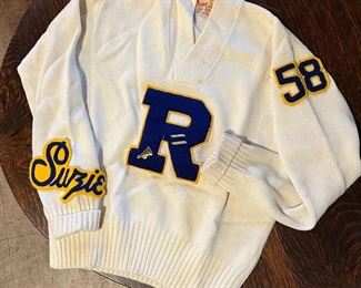 Wool Letterman Sweater