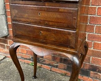 French Miniature Childs Desk or Jewelry Box