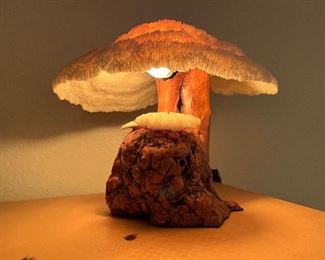 Vintage Magic Mushroom lamp 