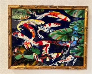 Beautiful hanging fish tile 