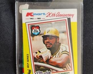 TOPPS - 1982 K-MART BASEBALL #34 DAVE PARKER PITTSBURG PIRATES LIMITED EDITION TRADING CARD