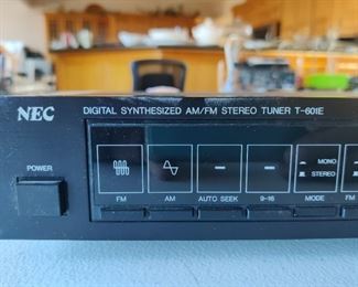 Vintage NEC T-601E AM FM Stereo Tuner - $25.00