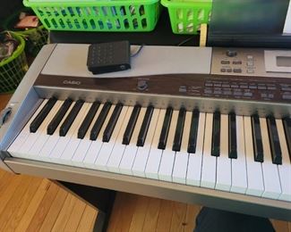 Casio PX-400 or 555 Privia 88 Key Digital Piano w/Stand & Stool and Owner's Manual - $150.00