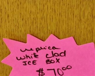 WOODEN ICE BOX - $70.00