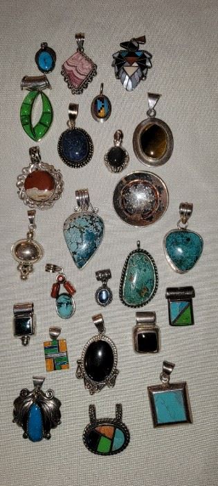 Sterling pendants