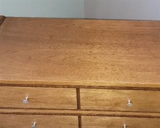Top view of mid century modern chest of drawers by Basic-Witz Furniture